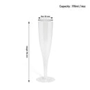 170ml Champagne Flute - 100pk