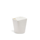 500ml (16oz) White Round Food Pail - 500pk