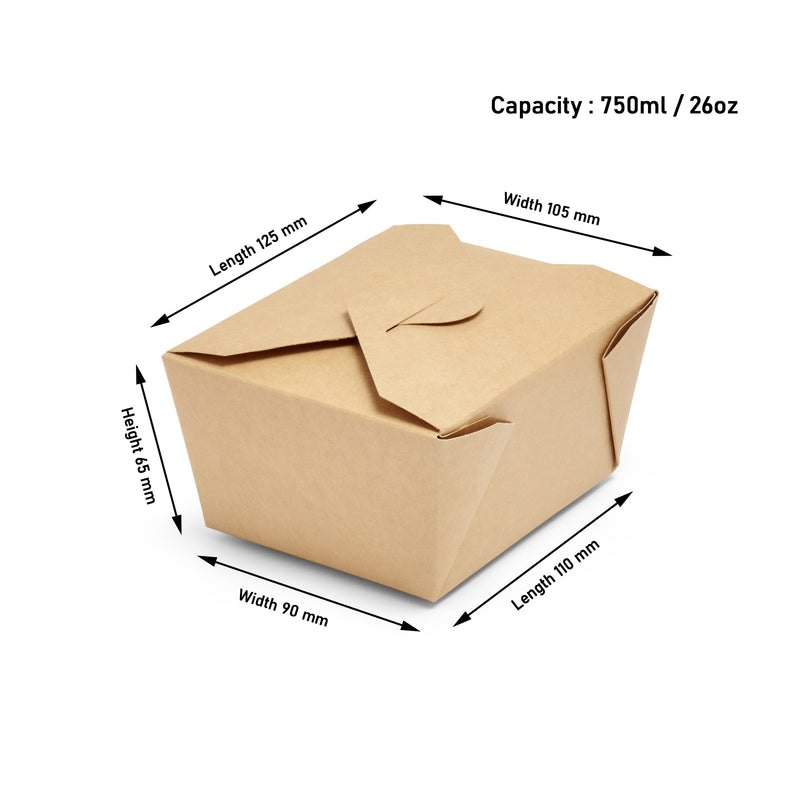 Deli Box Defect 450x No 1 Leak Proof Kraft Deli Box Takeaway Food Container