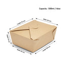 No.8 Leak Proof Kraft Deli Box - 300pk