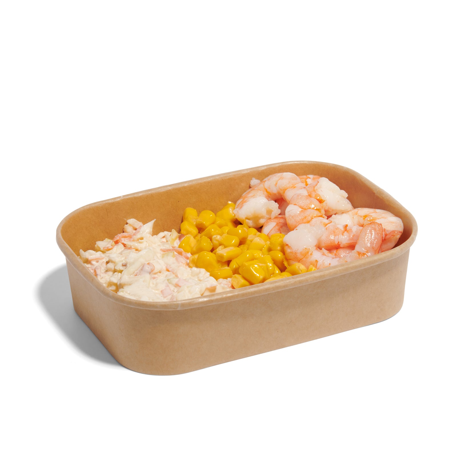 300x 500ml Rectangular Kraft Paper Food Containers| Meal Prep Boxes Eco