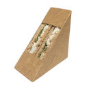 Deep Fill Kraft Sandwich Wedge - 500pk