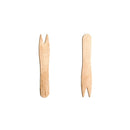 Wooden Chip Forks In Dispenser Box - 1000pk