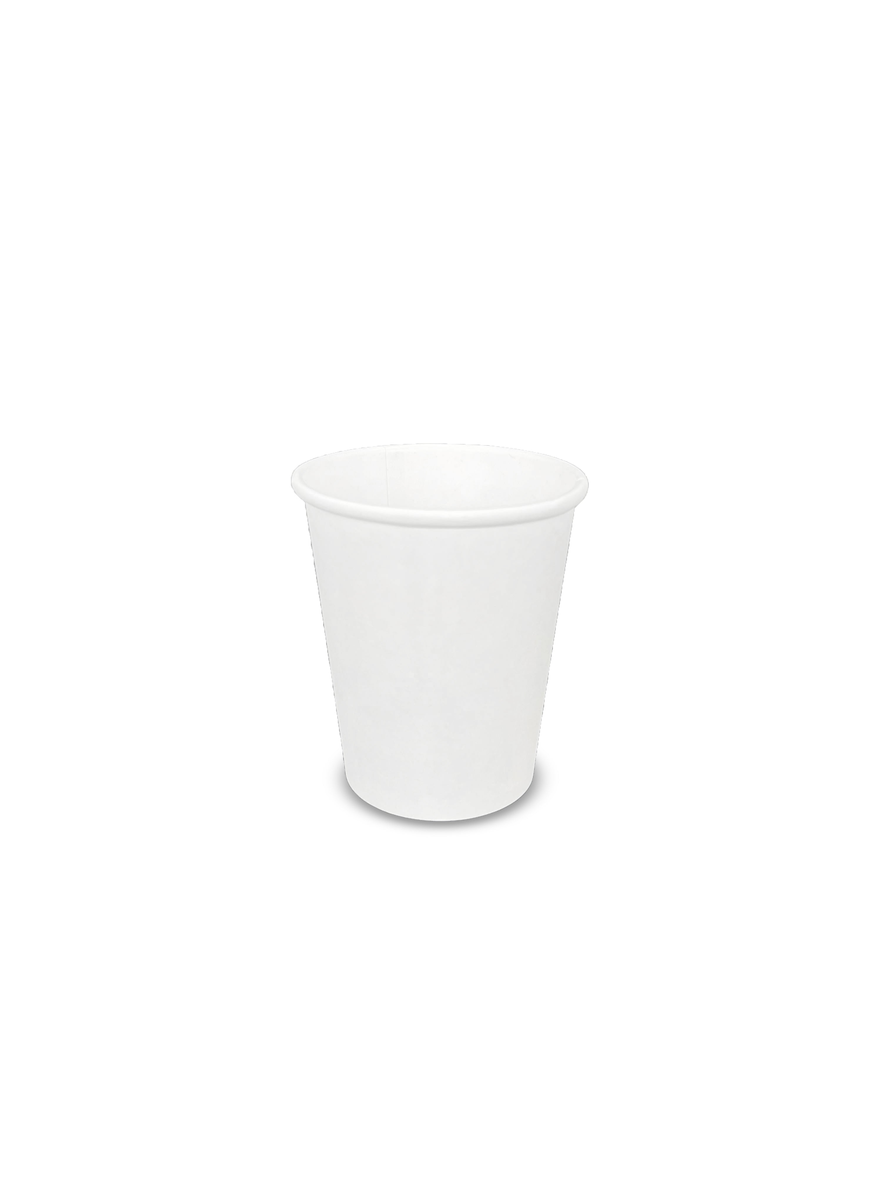 8oz Single Wall White Paper Cup - 1000pk