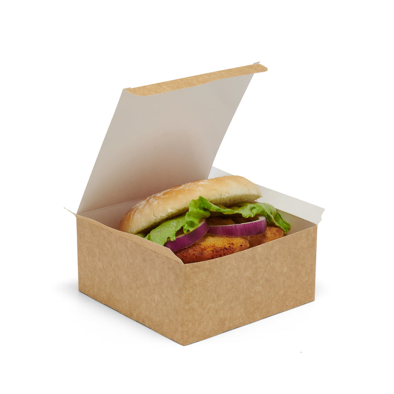 Standard Kraft Burger Box - 500pk